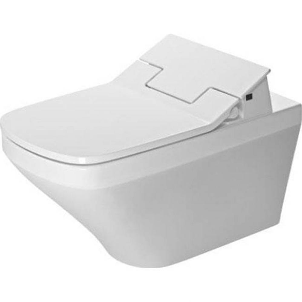 Duravit DuraStyle Wall-Mounted Toilet Bowl for Shower-Toilet Seat White with WonderGliss
