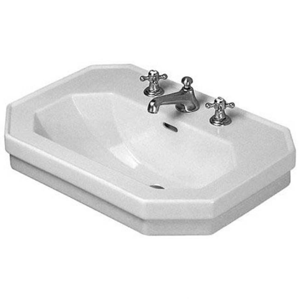 Duravit 1930 Series Bathroom Sink  White WonderGliss