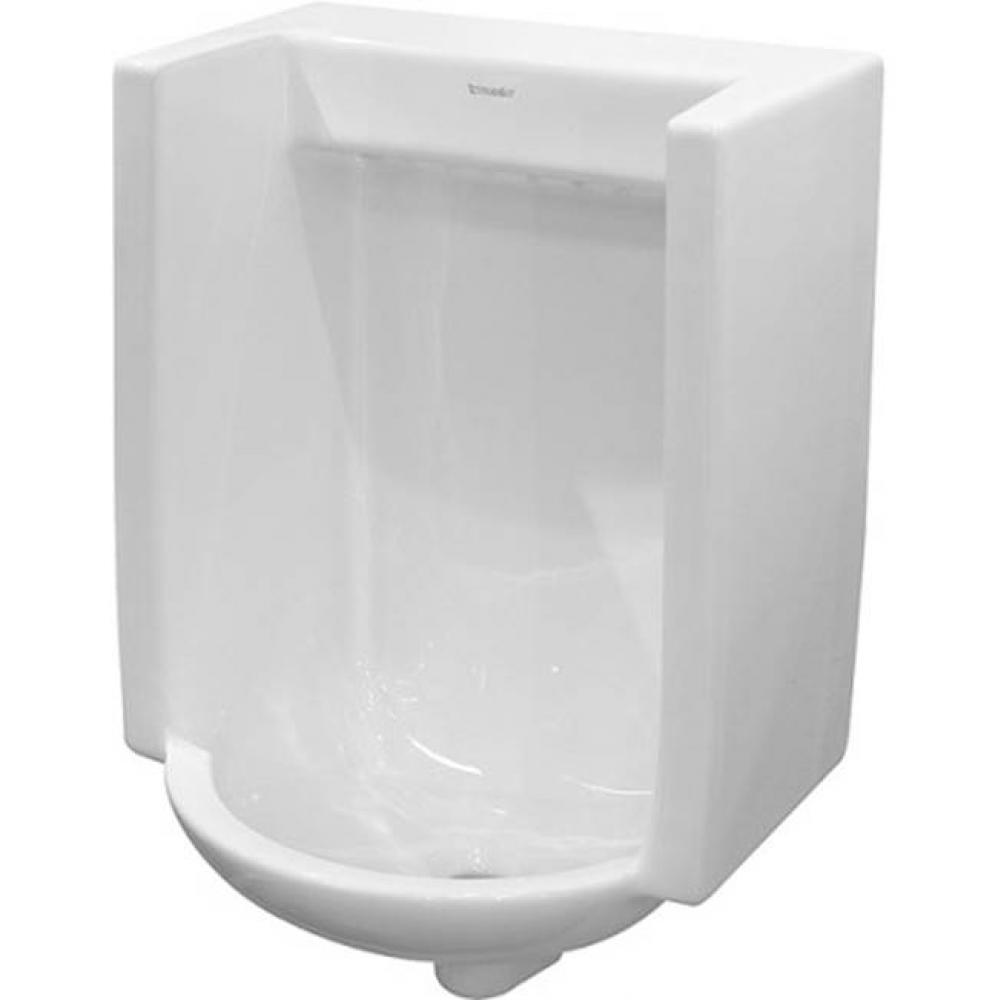 Urinal Starck 3, white conceal.inlet with 3/4apos;apos; BACK