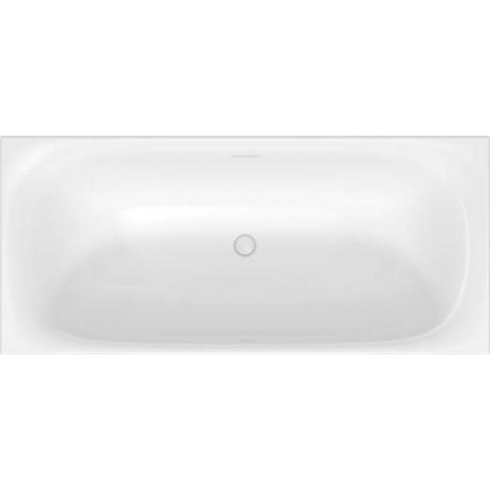 Duravit XViu Bathtub With Metal Frame White