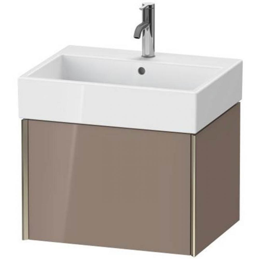 Duravit XViu One Drawer Wall-Mount Vanity Unit Cappuccino