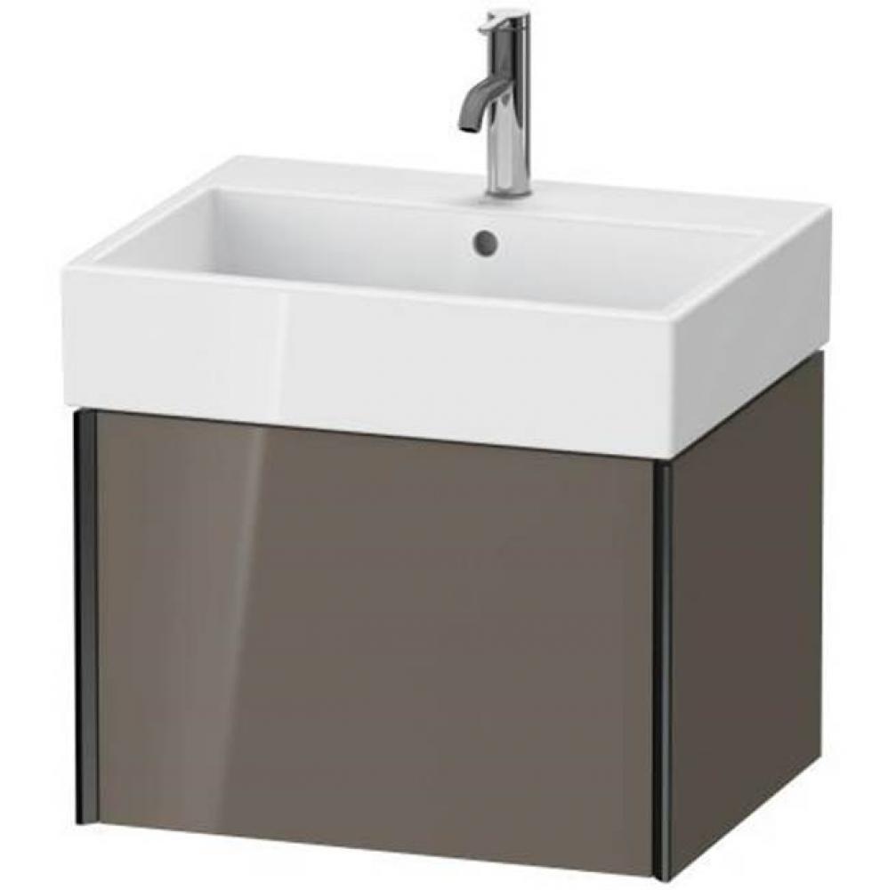 Duravit XViu One Drawer Wall-Mount Vanity Unit Flannel Gray