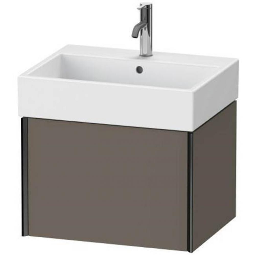 Duravit XViu One Drawer Wall-Mount Vanity Unit Flannel Gray