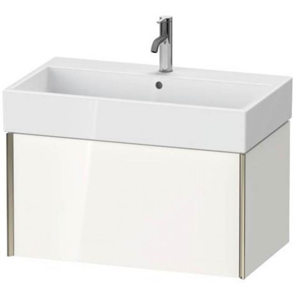 Duravit XViu One Drawer Wall-Mount Vanity Unit White