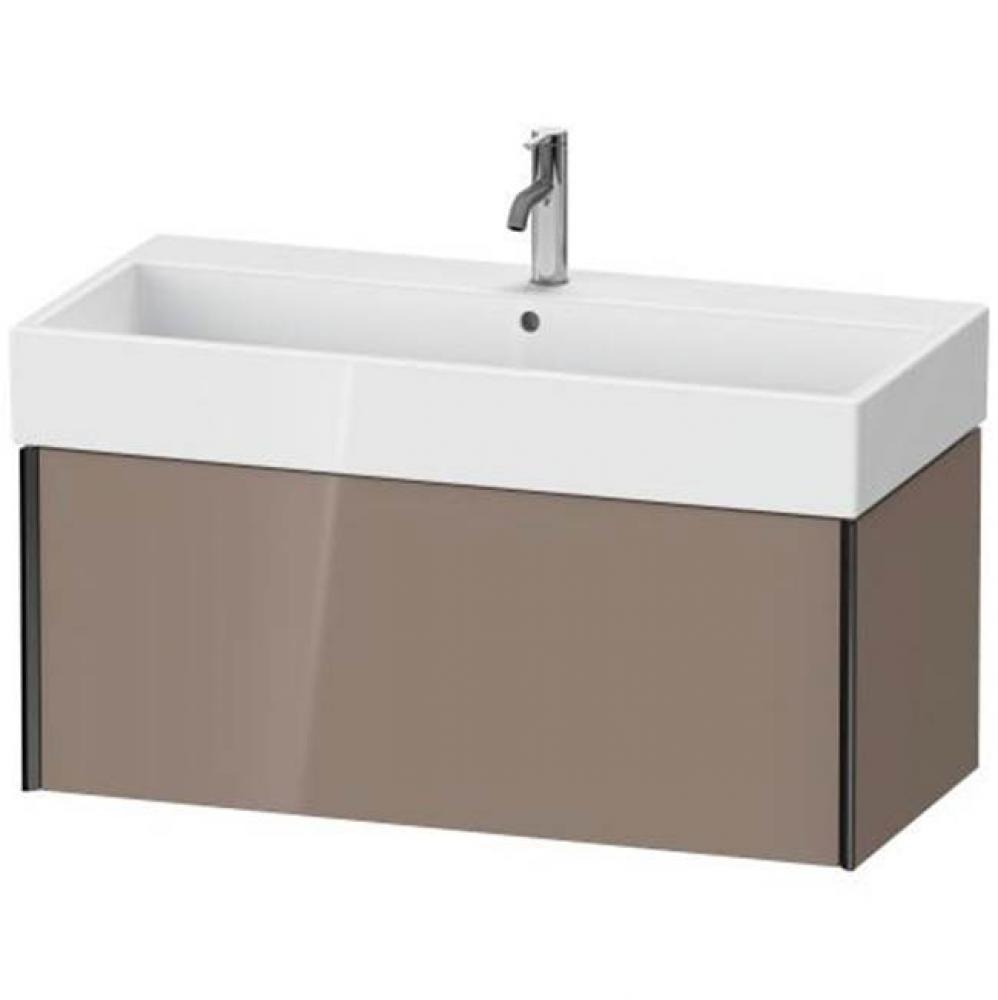 Duravit XViu One Drawer Wall-Mount Vanity Unit Cappuccino