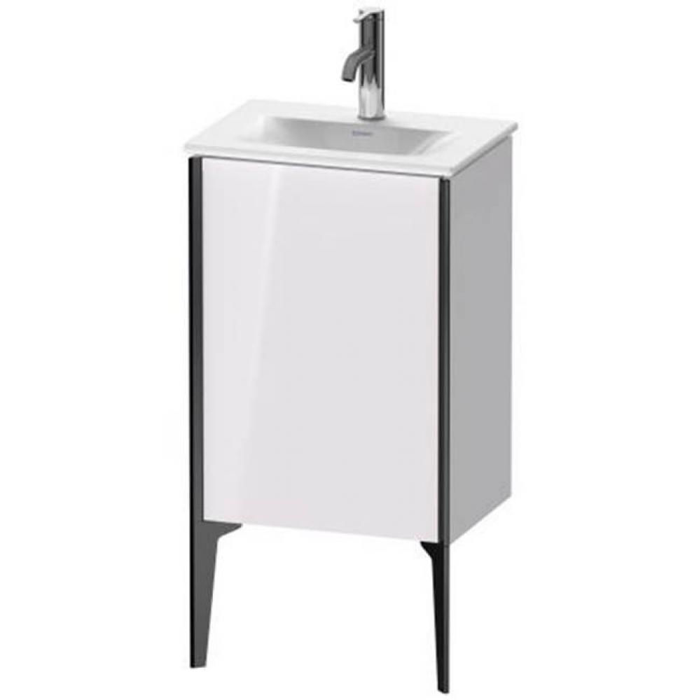 Duravit XViu One Door Floorstanding Vanity Unit Silver Pine