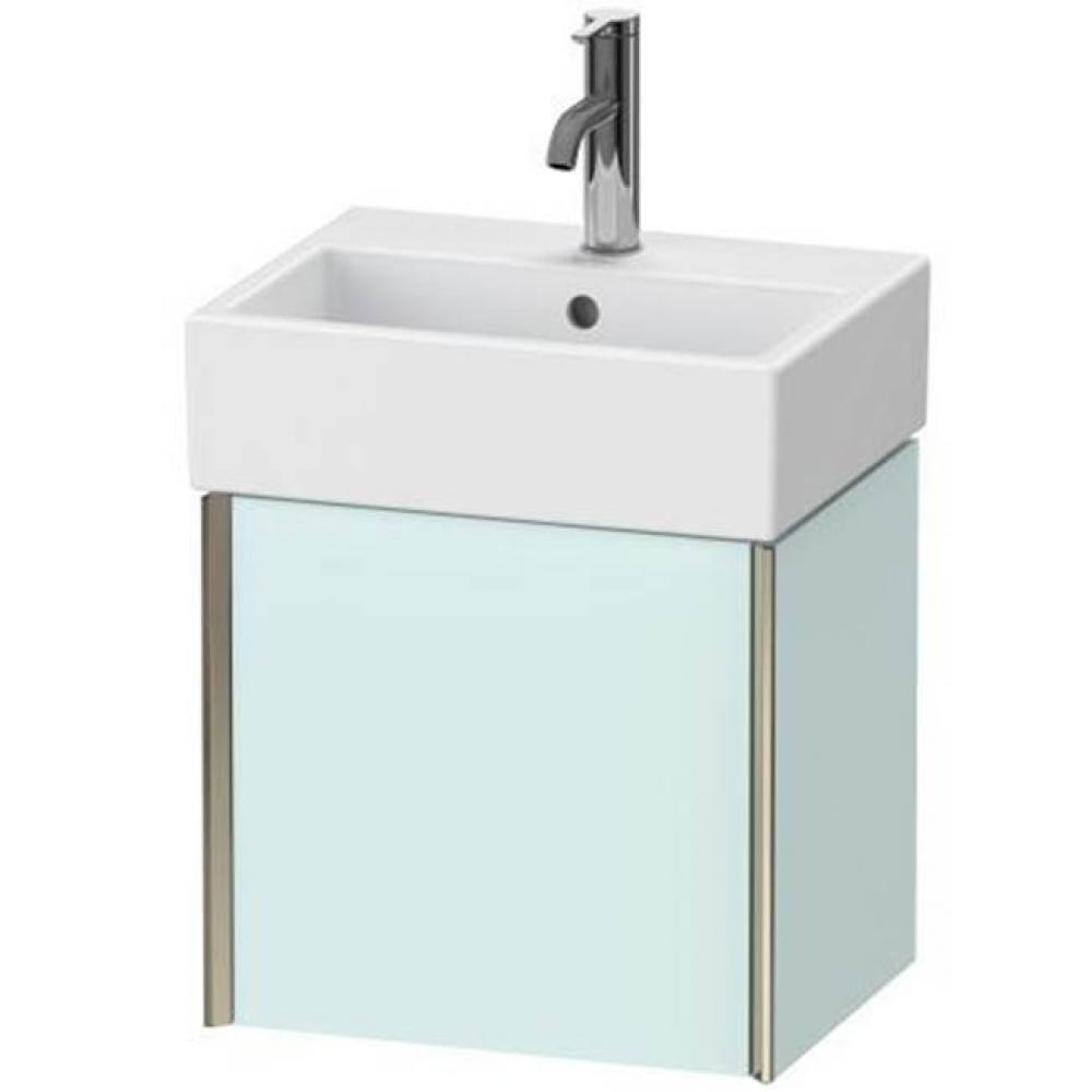 Duravit XViu One Door Wall-Mount Vanity Unit Light Blue