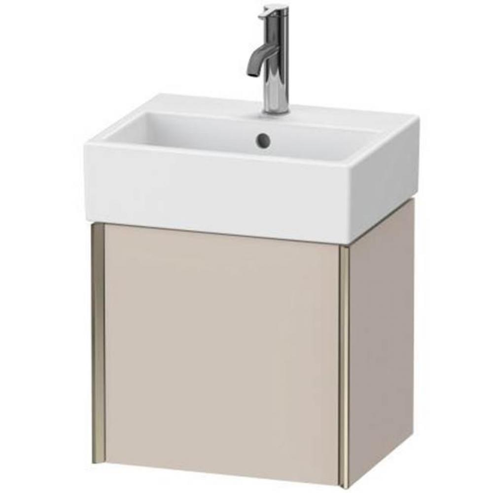 Duravit XViu One Door Wall-Mount Vanity Unit Taupe