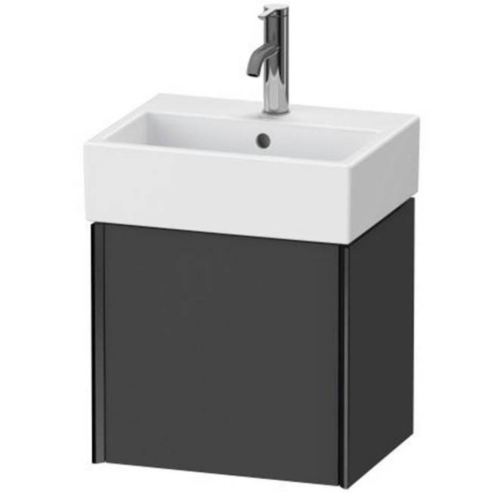 Duravit XViu One Door Wall-Mount Vanity Unit Graphite