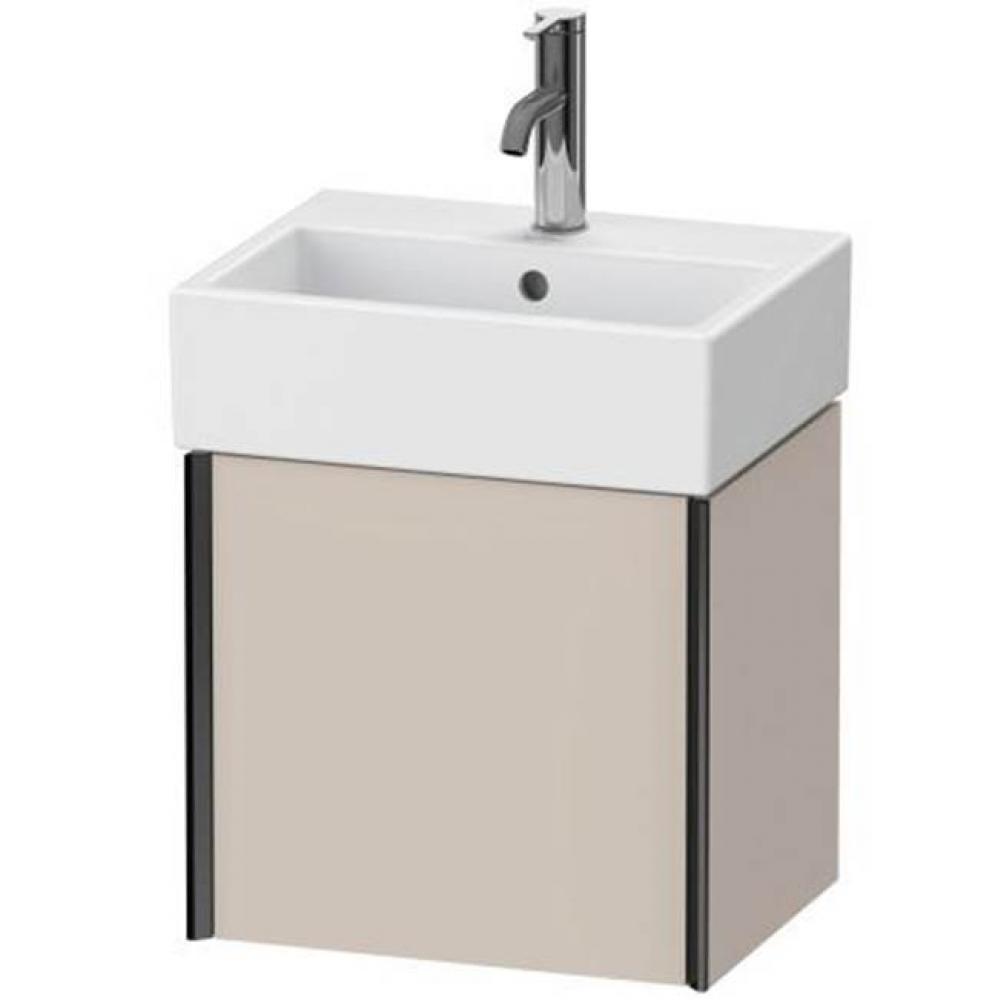 Duravit XViu One Door Wall-Mount Vanity Unit Taupe