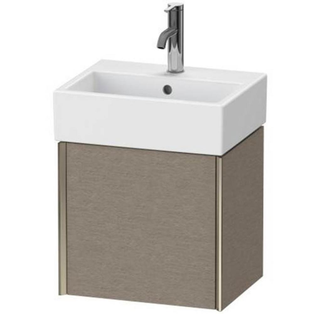 Duravit XViu One Door Wall-Mount Vanity Unit Cashmere Oak