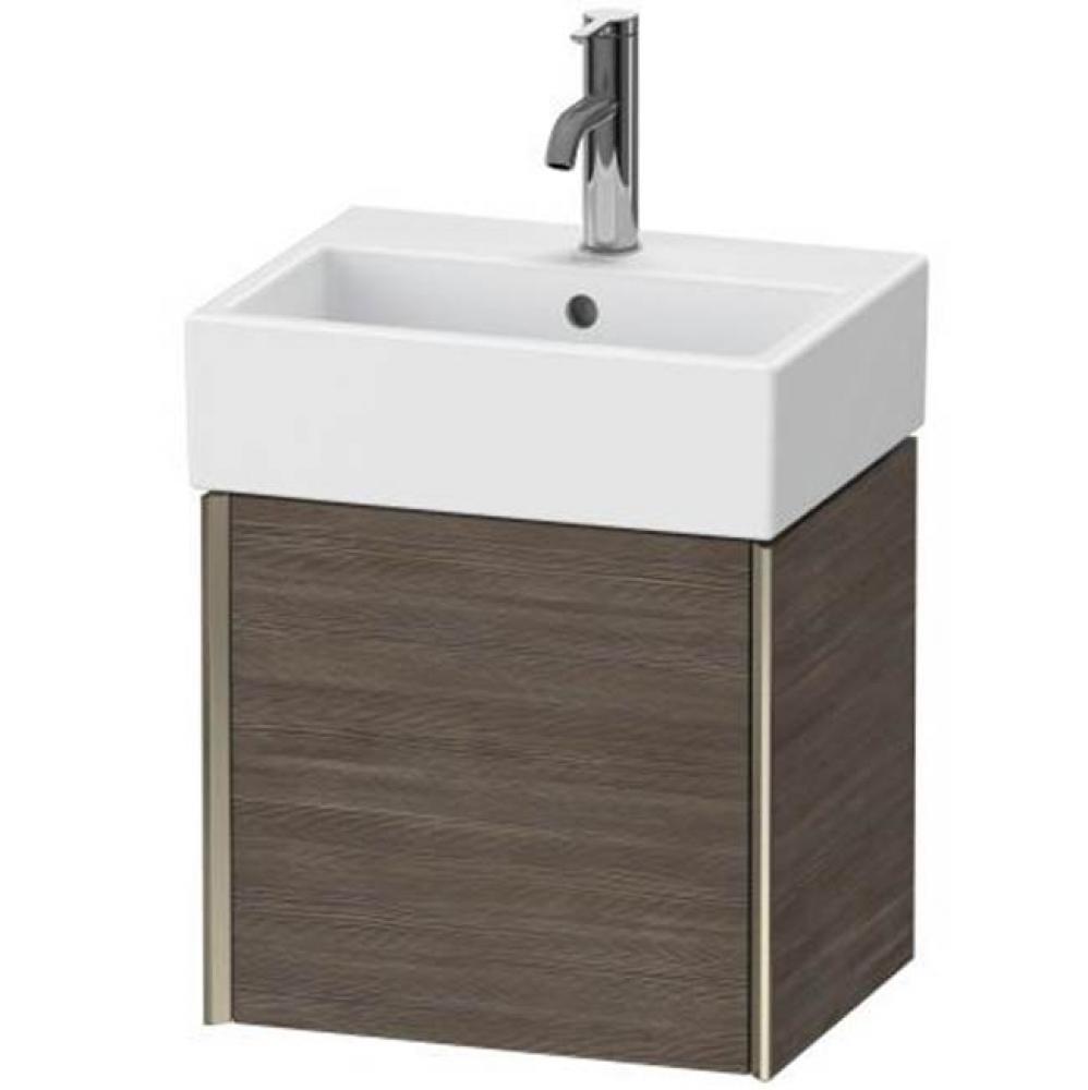 Duravit XViu One Door Wall-Mount Vanity Unit Pine Terra