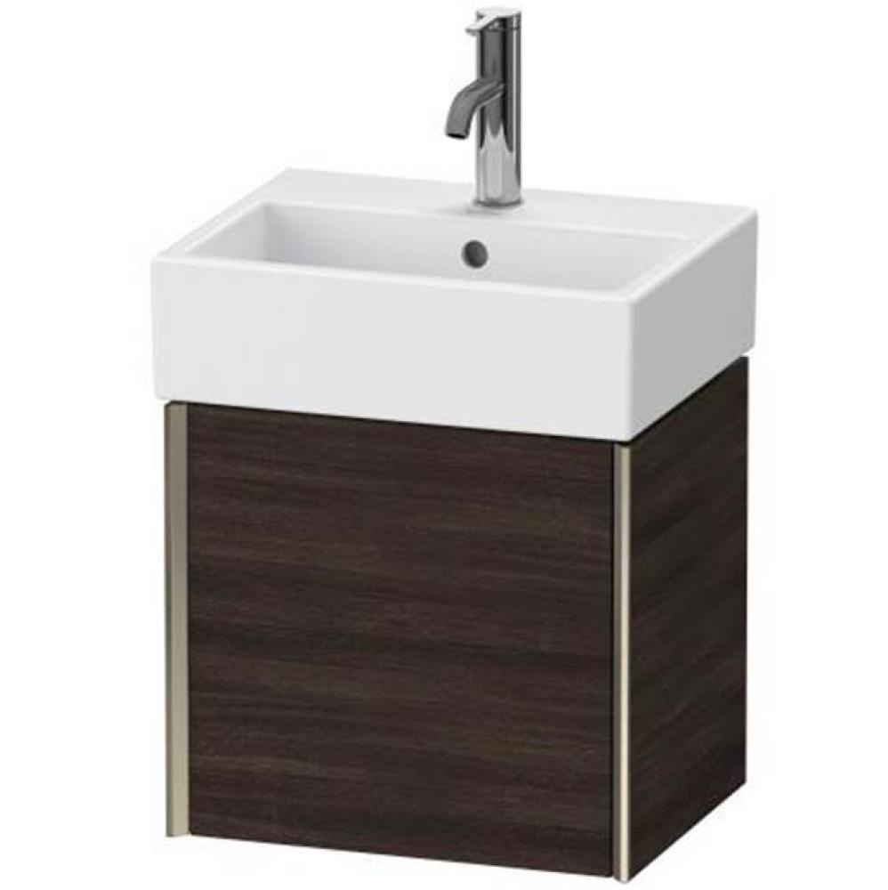 Duravit XViu One Door Wall-Mount Vanity Unit Chestnut Dark