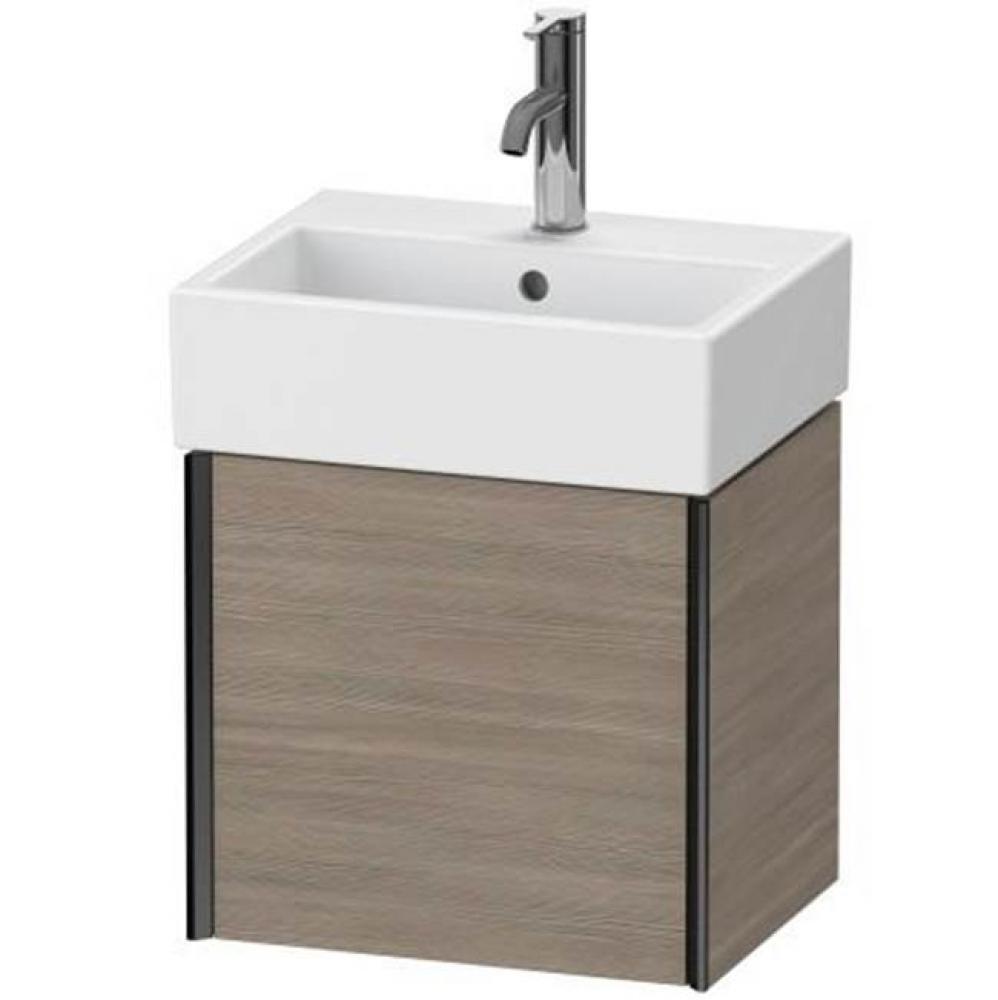 Duravit XViu One Door Wall-Mount Vanity Unit Silver Pine