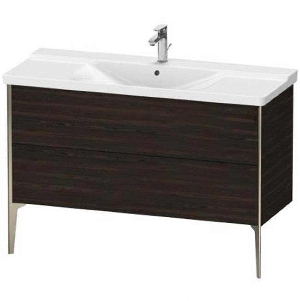 Duravit XViu Floor Standing Vanity Unit  Brushed Walnut