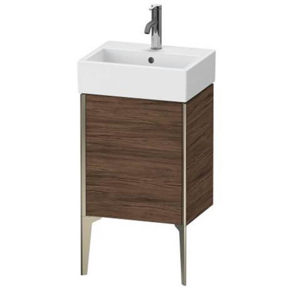 Duravit XViu One Door Floorstanding Vanity Unit Walnut Dark