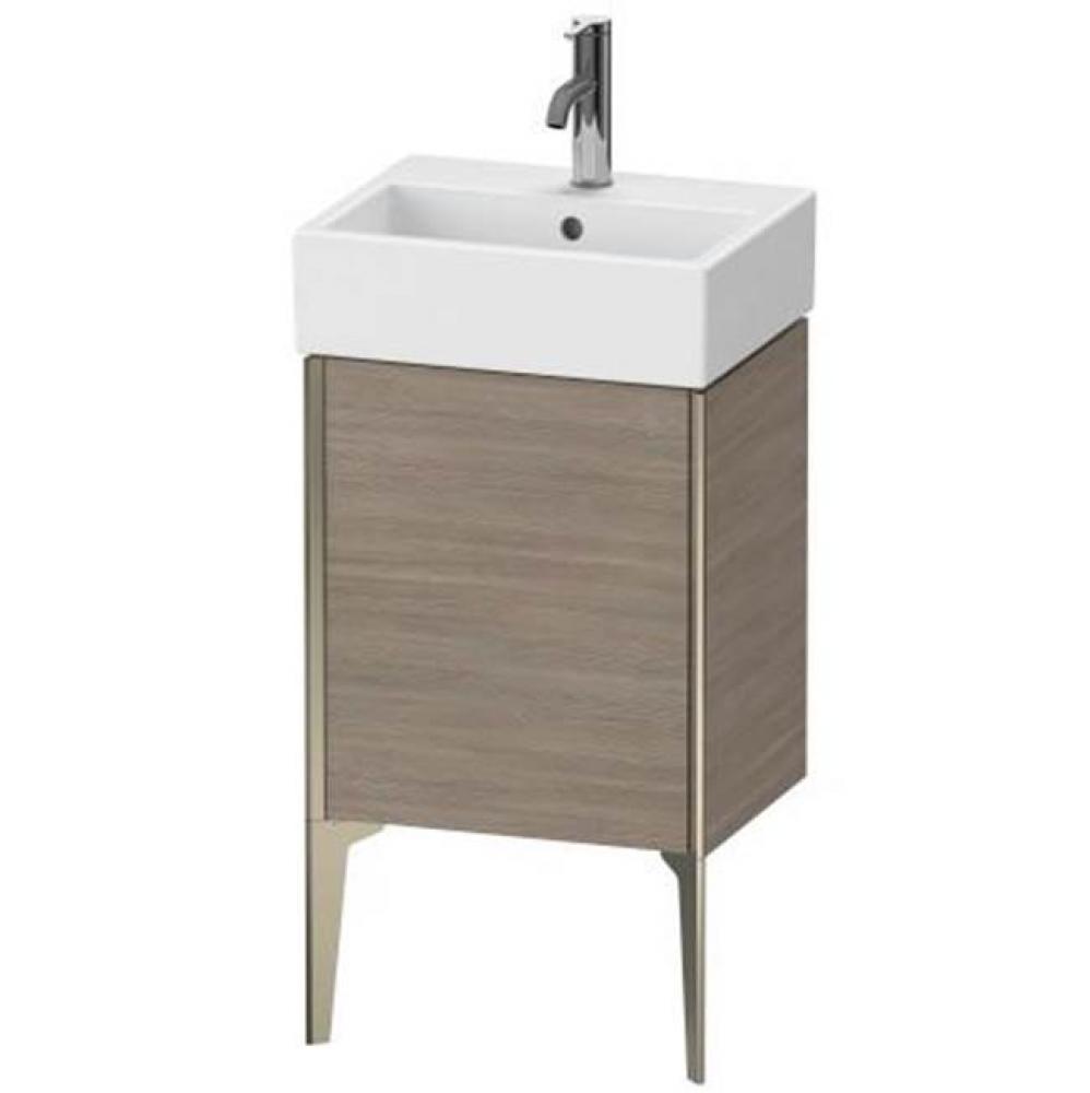 Duravit XViu One Door Floorstanding Vanity Unit Silver Pine