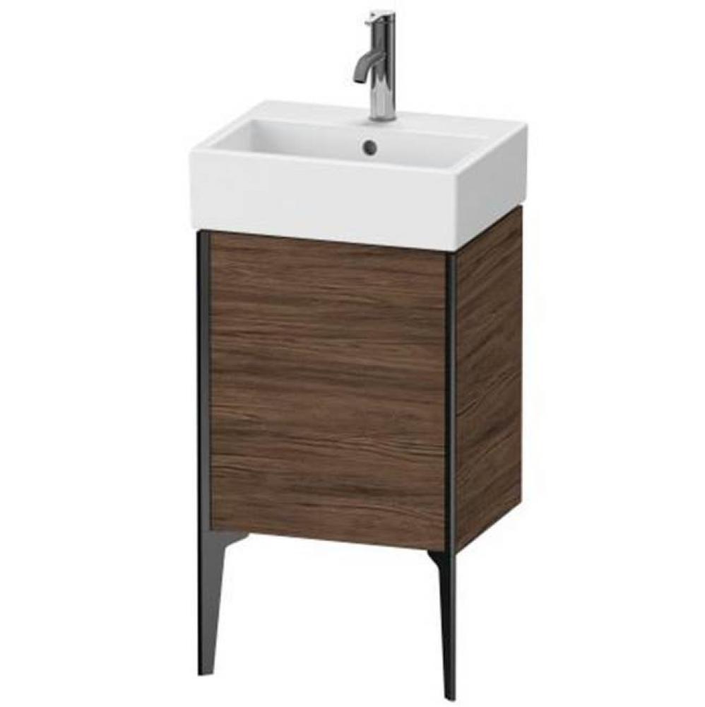 Duravit XViu One Door Floorstanding Vanity Unit Walnut Dark