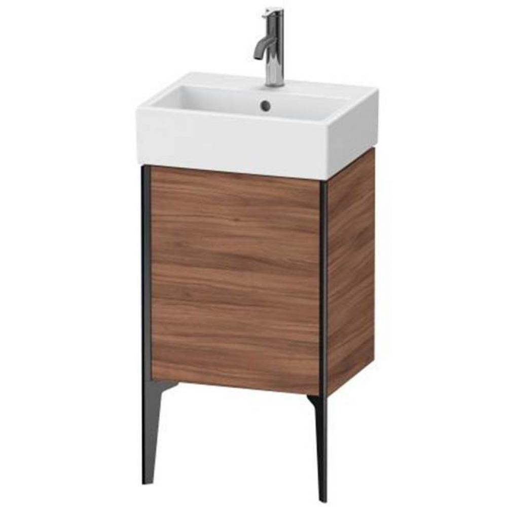 Duravit XViu One Door Floorstanding Vanity Unit Walnut