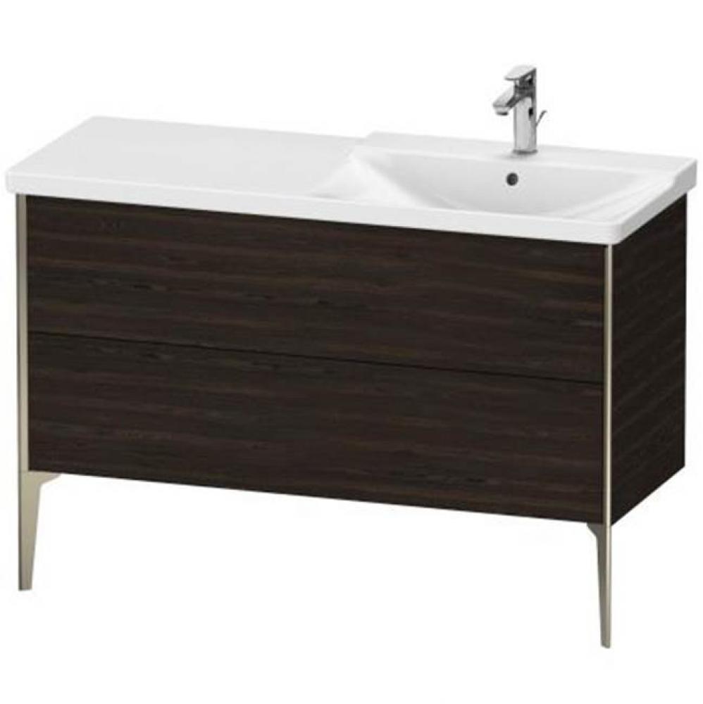 Duravit XViu Floor Standing Vanity Unit  Brushed Walnut