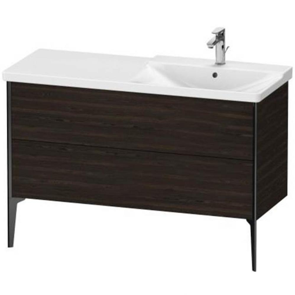 Duravit XViu Floor Standing Vanity Unit  Brushed Walnut