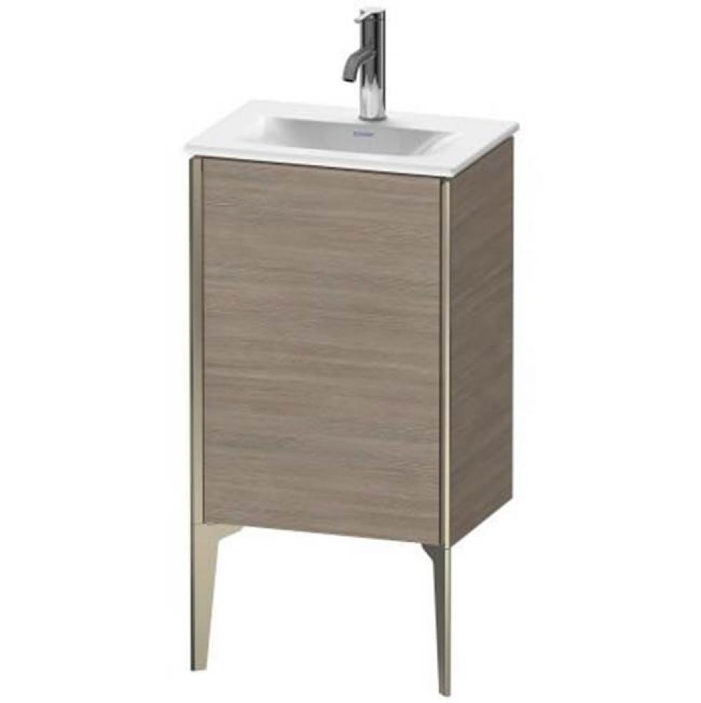 Duravit XViu One Door Floorstanding Vanity Unit Silver Pine