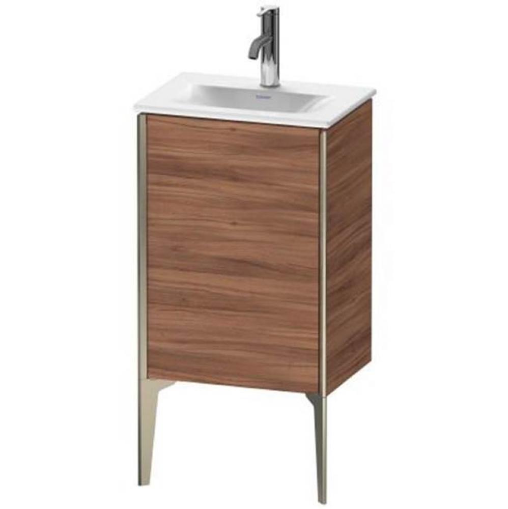 Duravit XViu One Door Floorstanding Vanity Unit Walnut