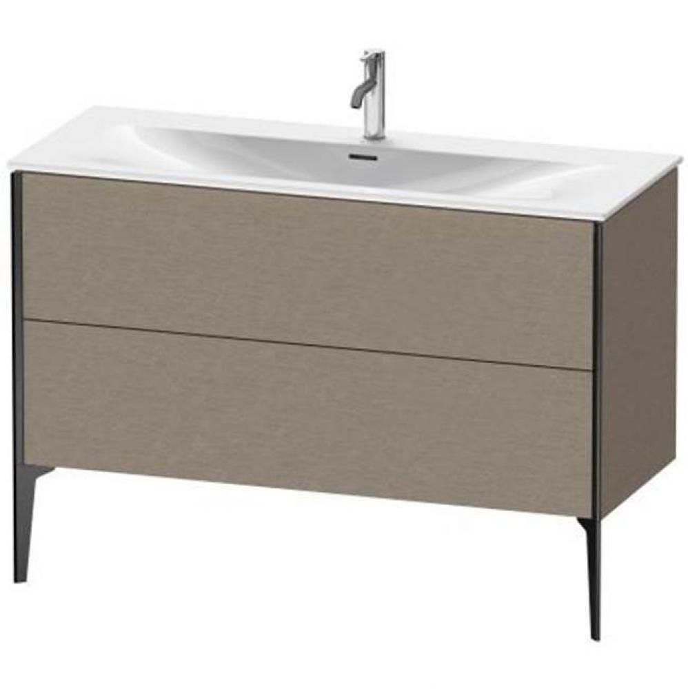 Duravit XViu Two Drawer Floorstanding Vanity Unit Cashmere Oak