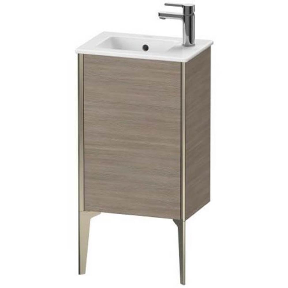 Duravit XViu One Door Floorstanding Vanity Unit Silver Pine