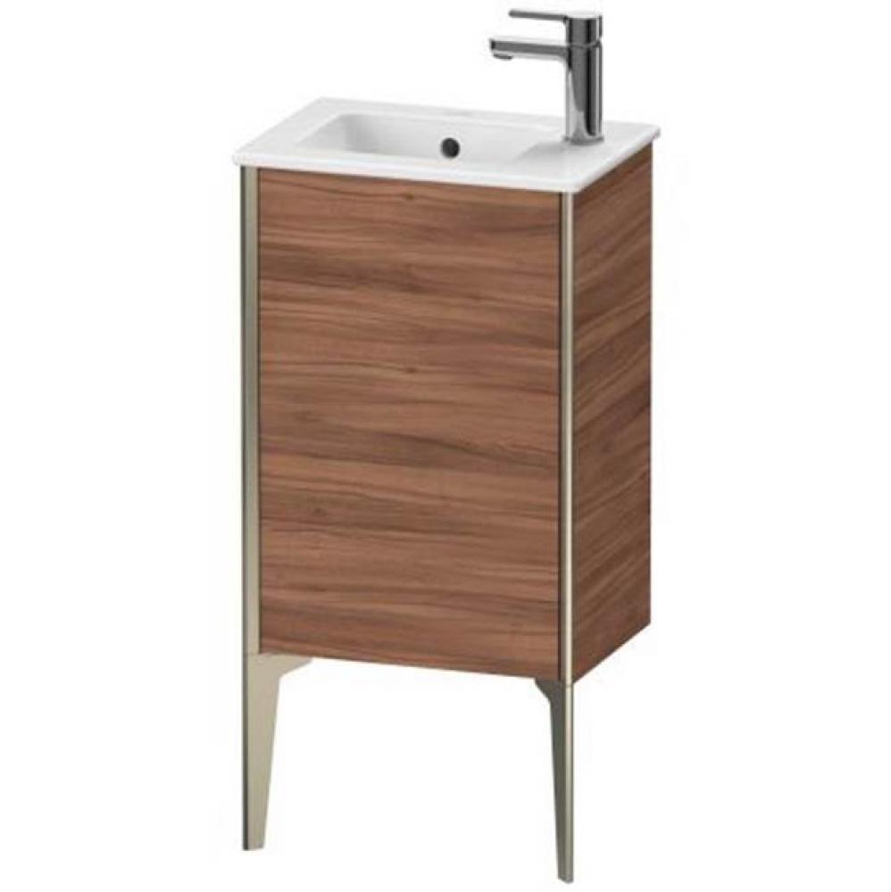 Duravit XViu One Door Floorstanding Vanity Unit Walnut