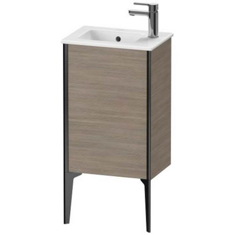 Duravit XViu One Door Floorstanding Vanity Unit Silver Pine