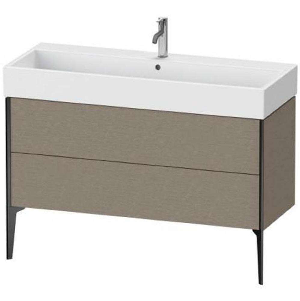 Duravit XViu Two Drawer Floorstanding Vanity Unit Cashmere Oak