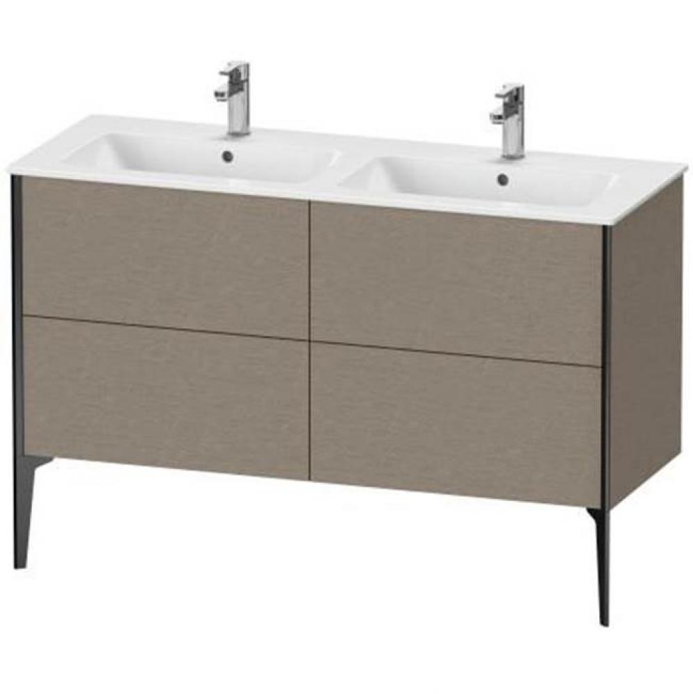 Duravit XViu Four Drawer Floorstanding Vanity Unit Cashmere Oak