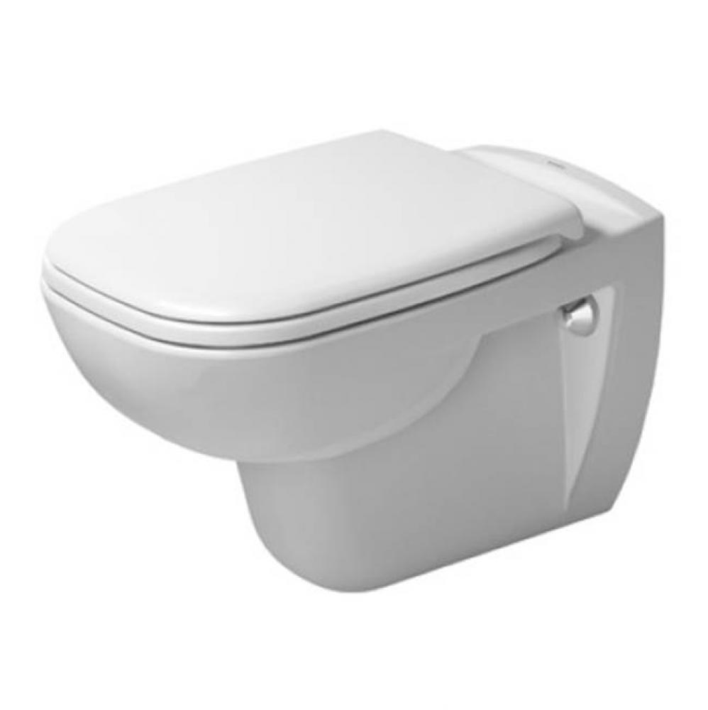 Toilet wall-mm.21 1/2'' D-Code, white - rimless,washdown model,4,5 L,