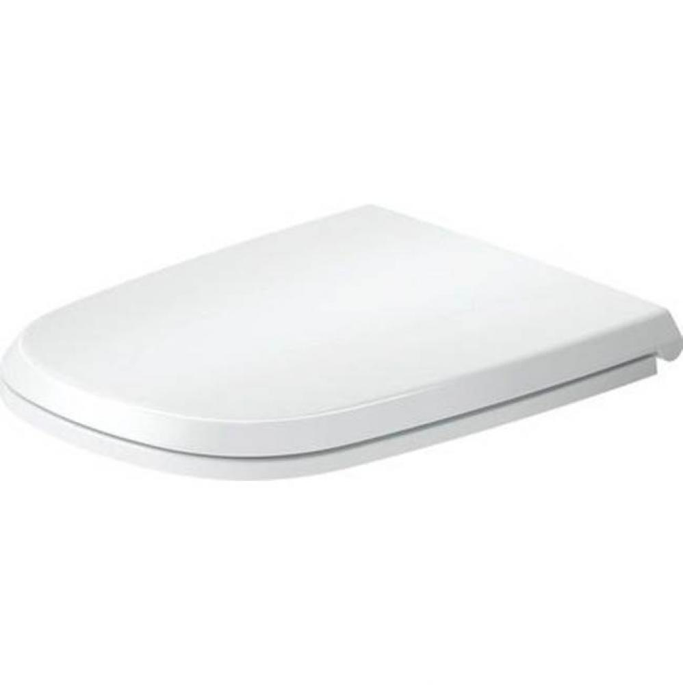 Duravit Aurena Elongated Slow Close Toilet Seat in White