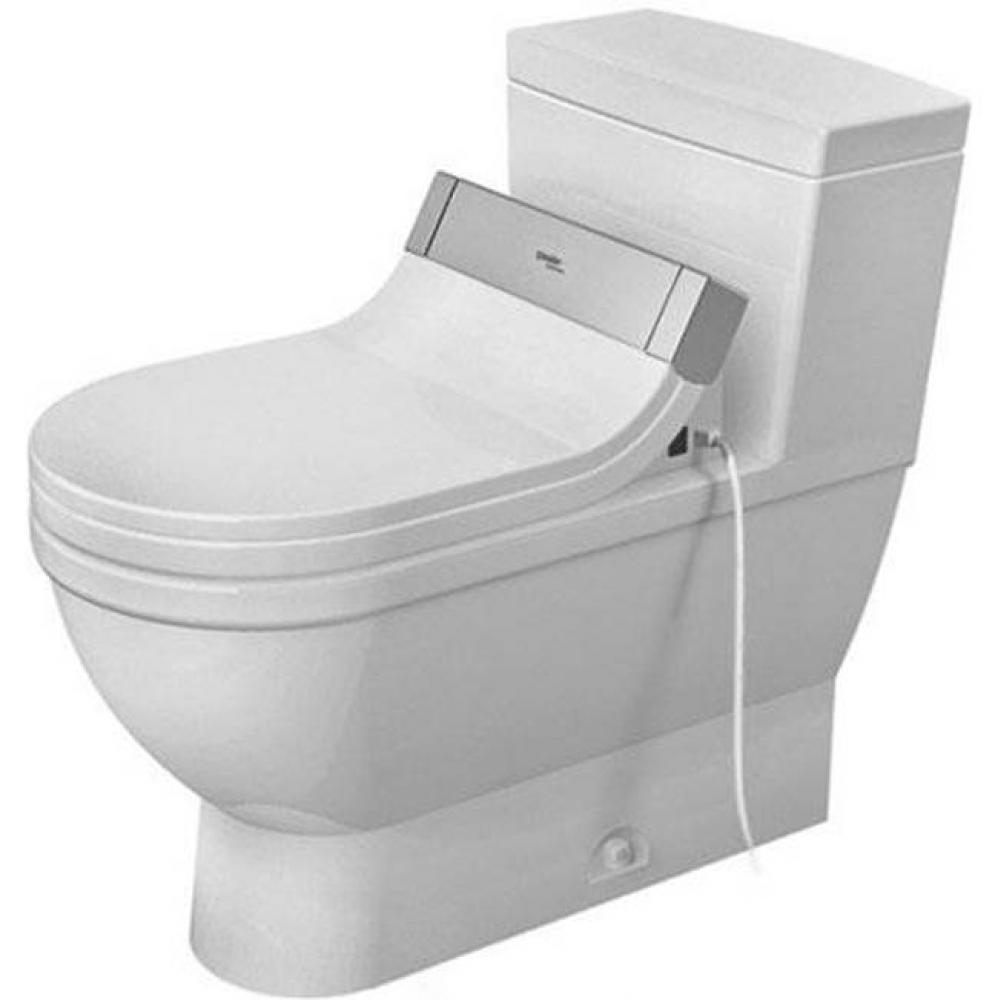 Starck 3 One-Piece Toilet Kit White with Seat