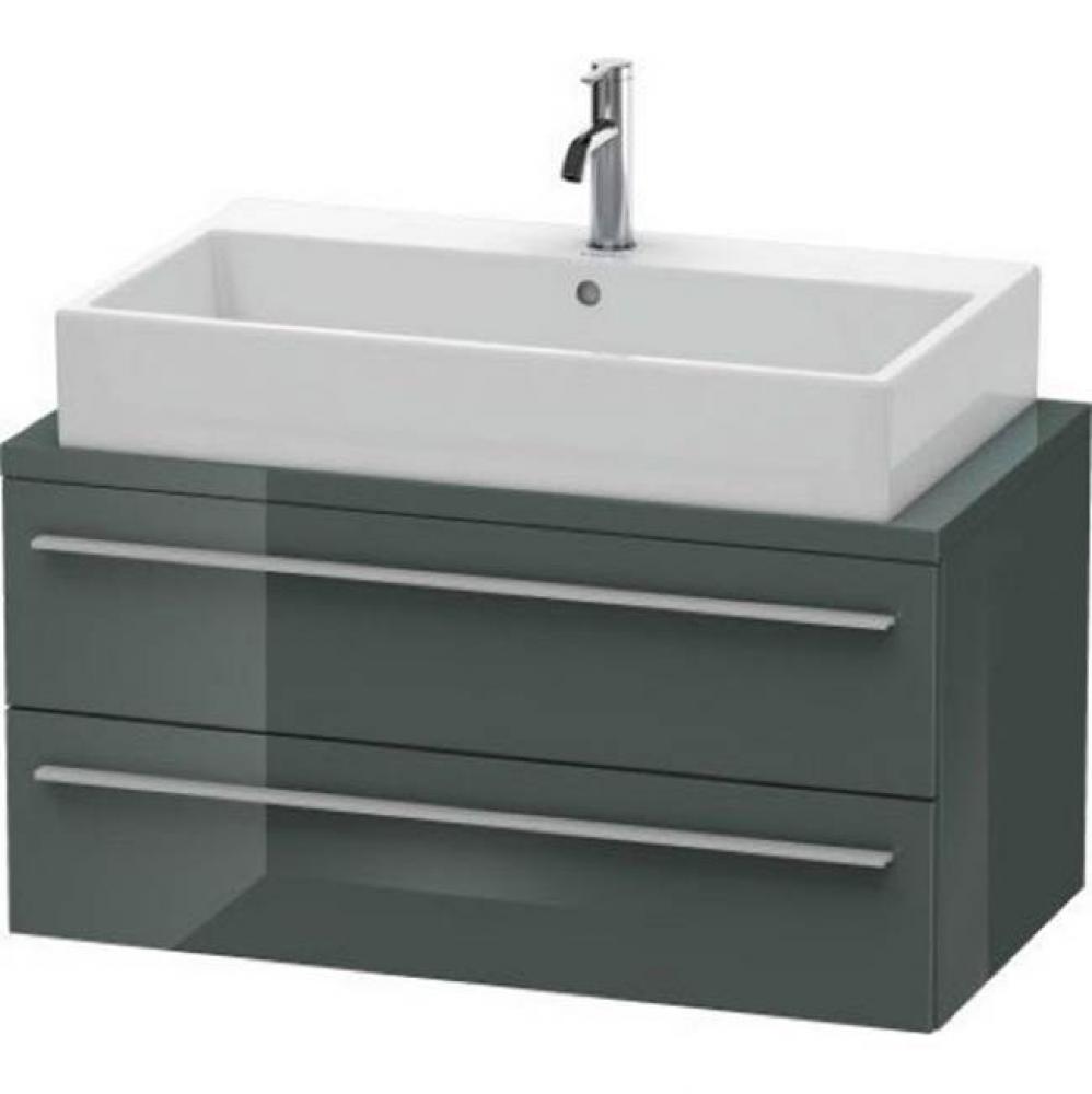 Duravit X-Large Vanity Unit for Console  Dolomiti Gray High Gloss