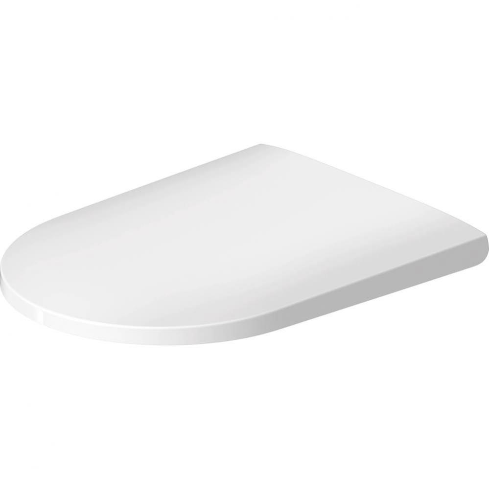 D-Neo Elongated Toilet Seat with Soft Closure White