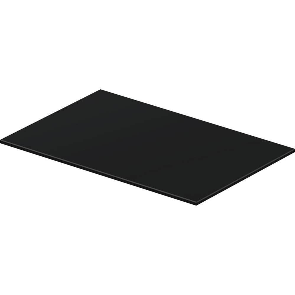 Duravit DuraSquare 18 1/2'' x 3/8'' Shelf Insert Black
