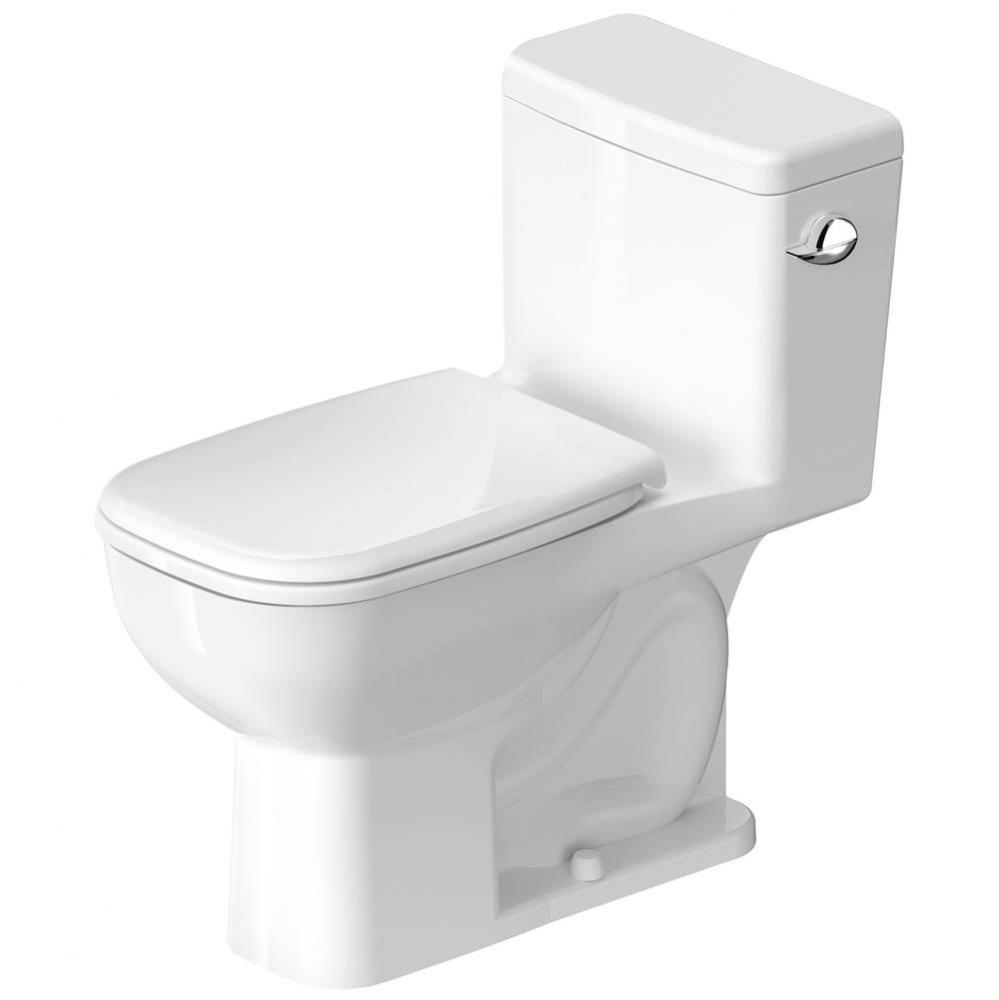 D-Code One-Piece Toilet Kit White with Seat