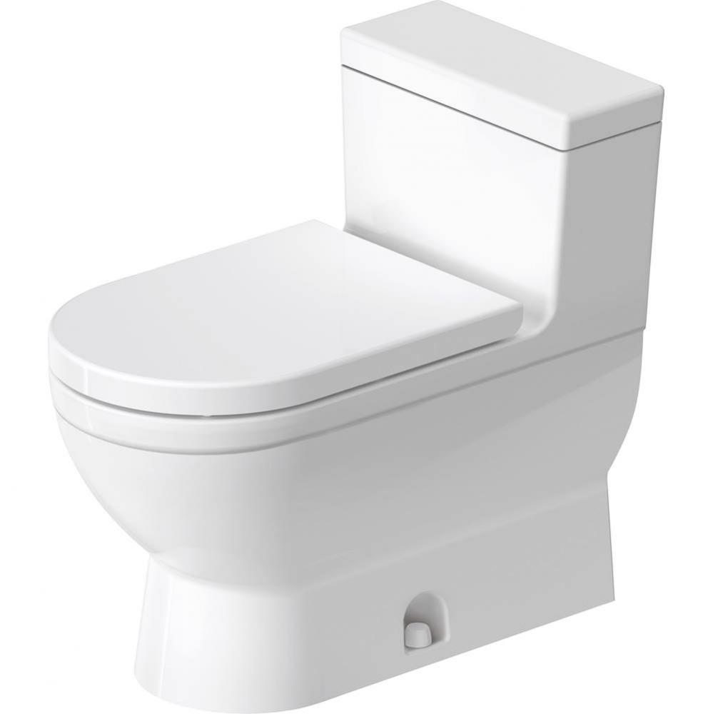 Starck 3 One-Piece Toilet Kit White with Seat