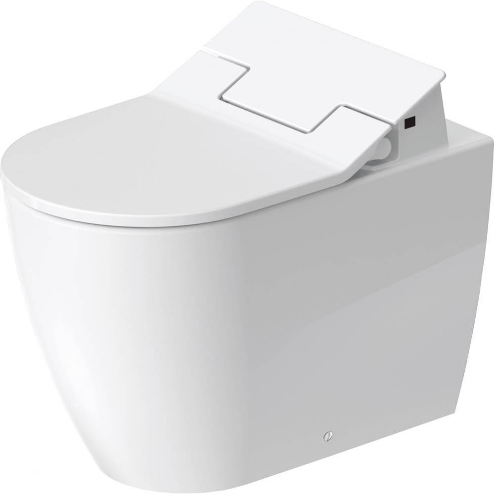 ME by Starck Floorstanding Toilet Bowl for Shower-Toilet Seat White
