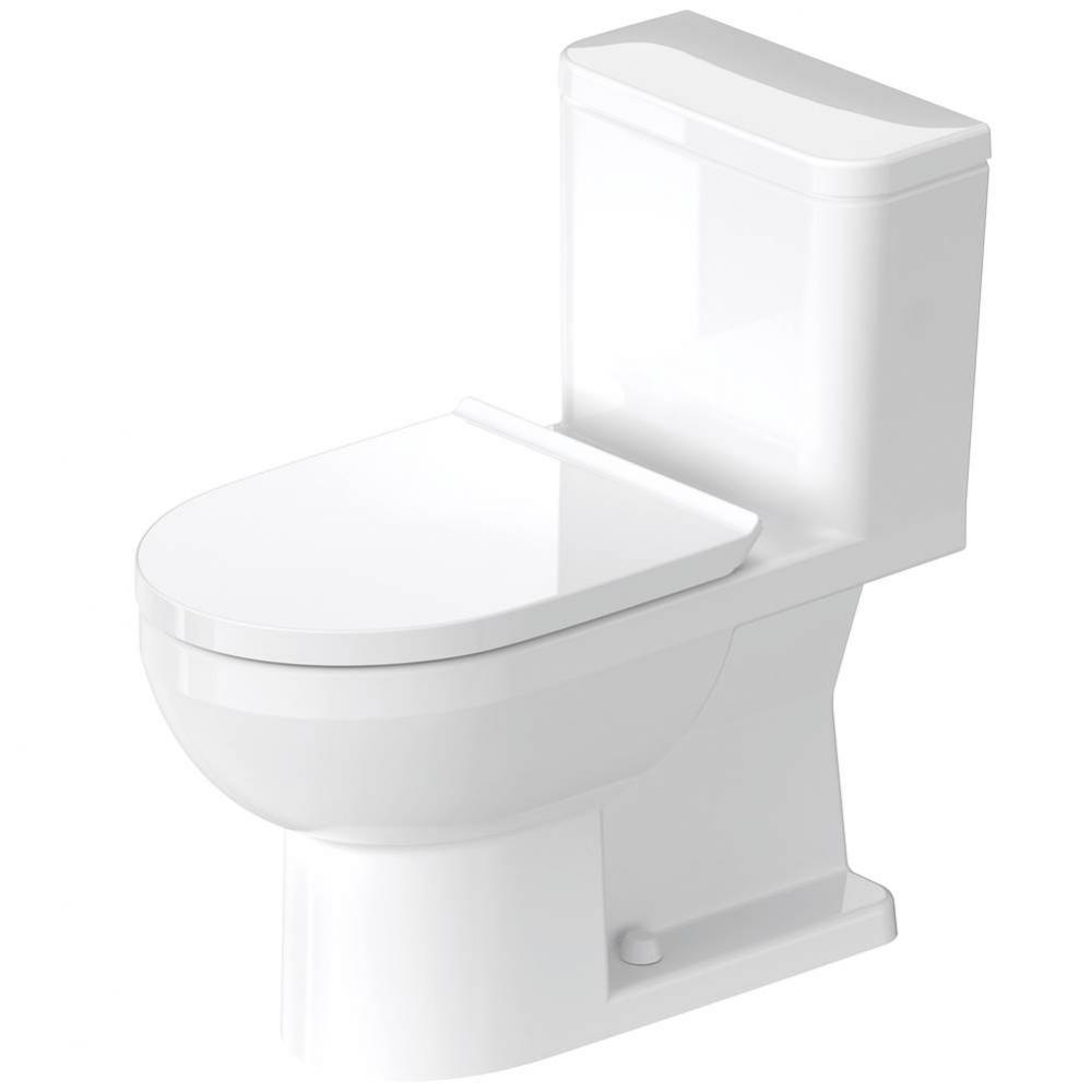 No.1 One-Piece Toilet Kit White with Seat