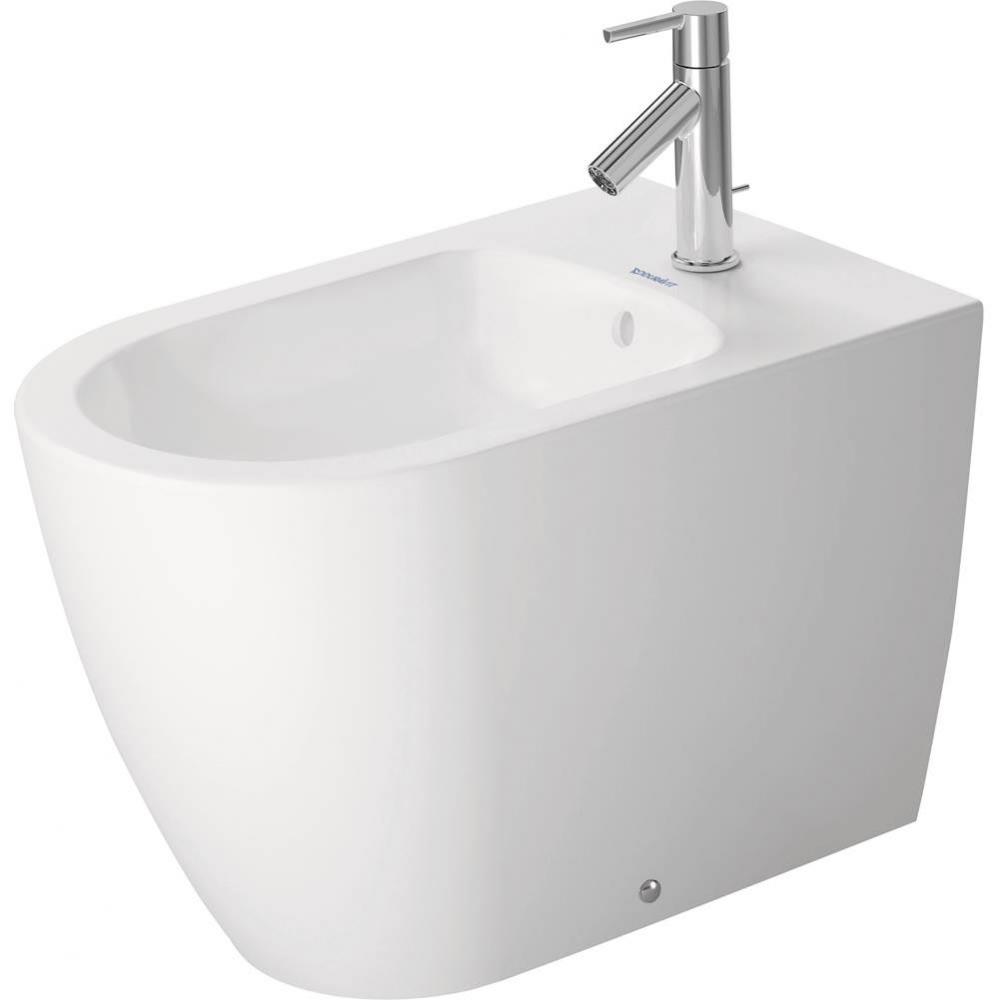 ME by Starck Floor-Mounted Bidet White with WonderGliss