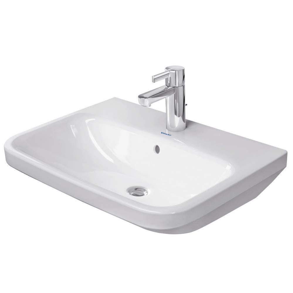DuraStyle Wall-Mount Sink White with WonderGliss