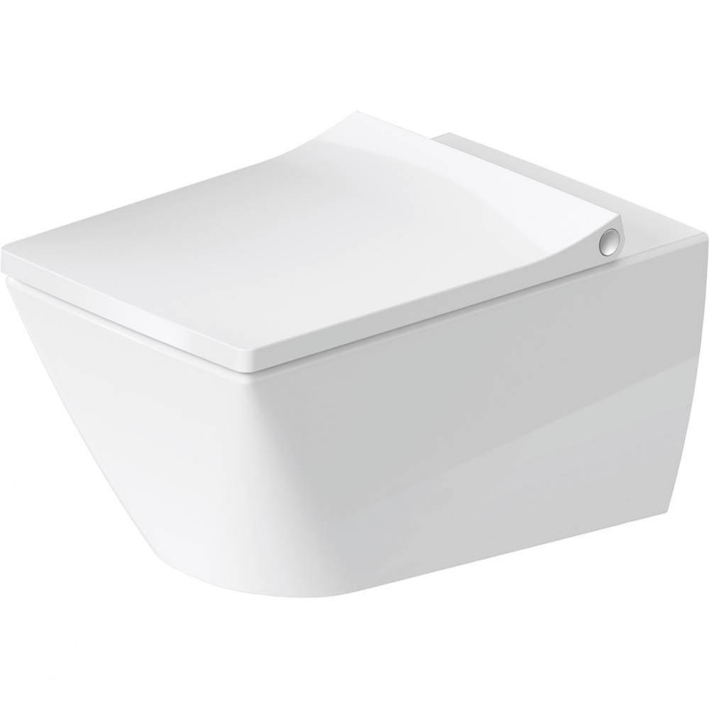Viu Wall-Mounted Toilet White with WonderGliss