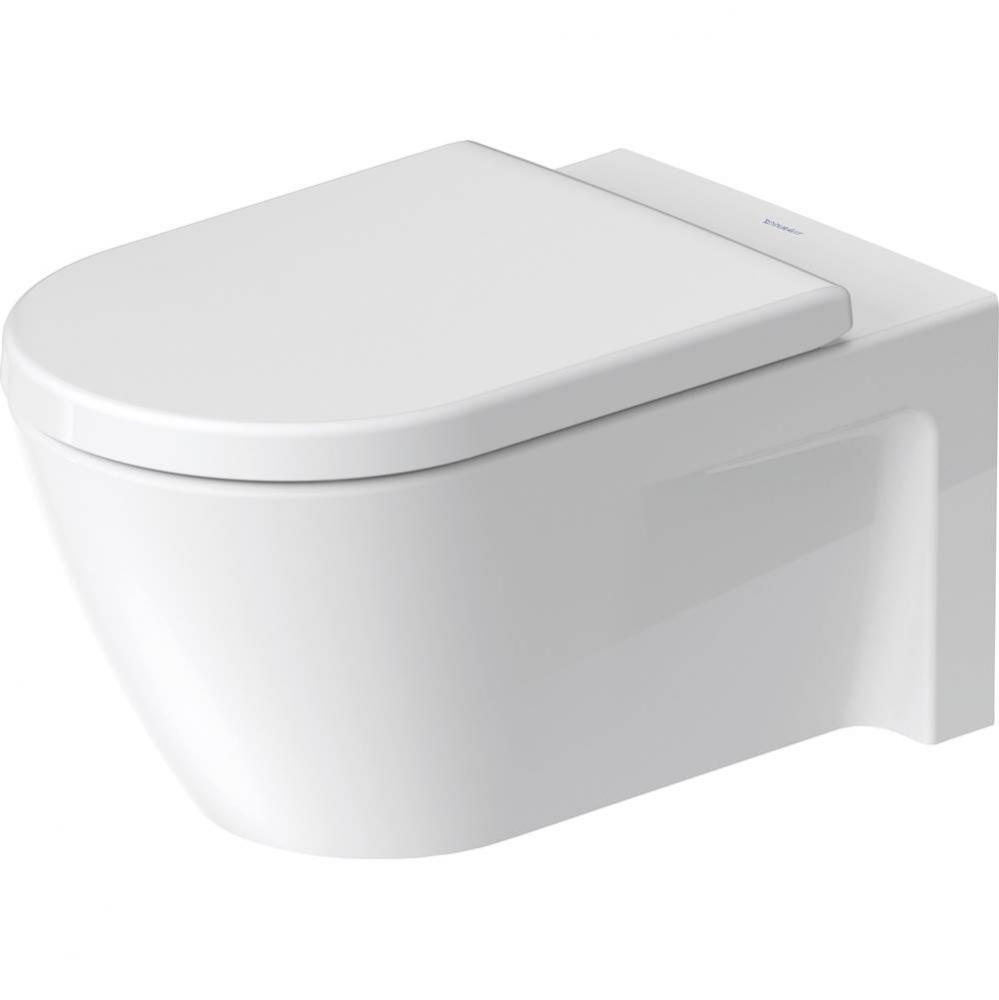 Starck 2 Wall-Mounted Toilet White with WonderGliss
