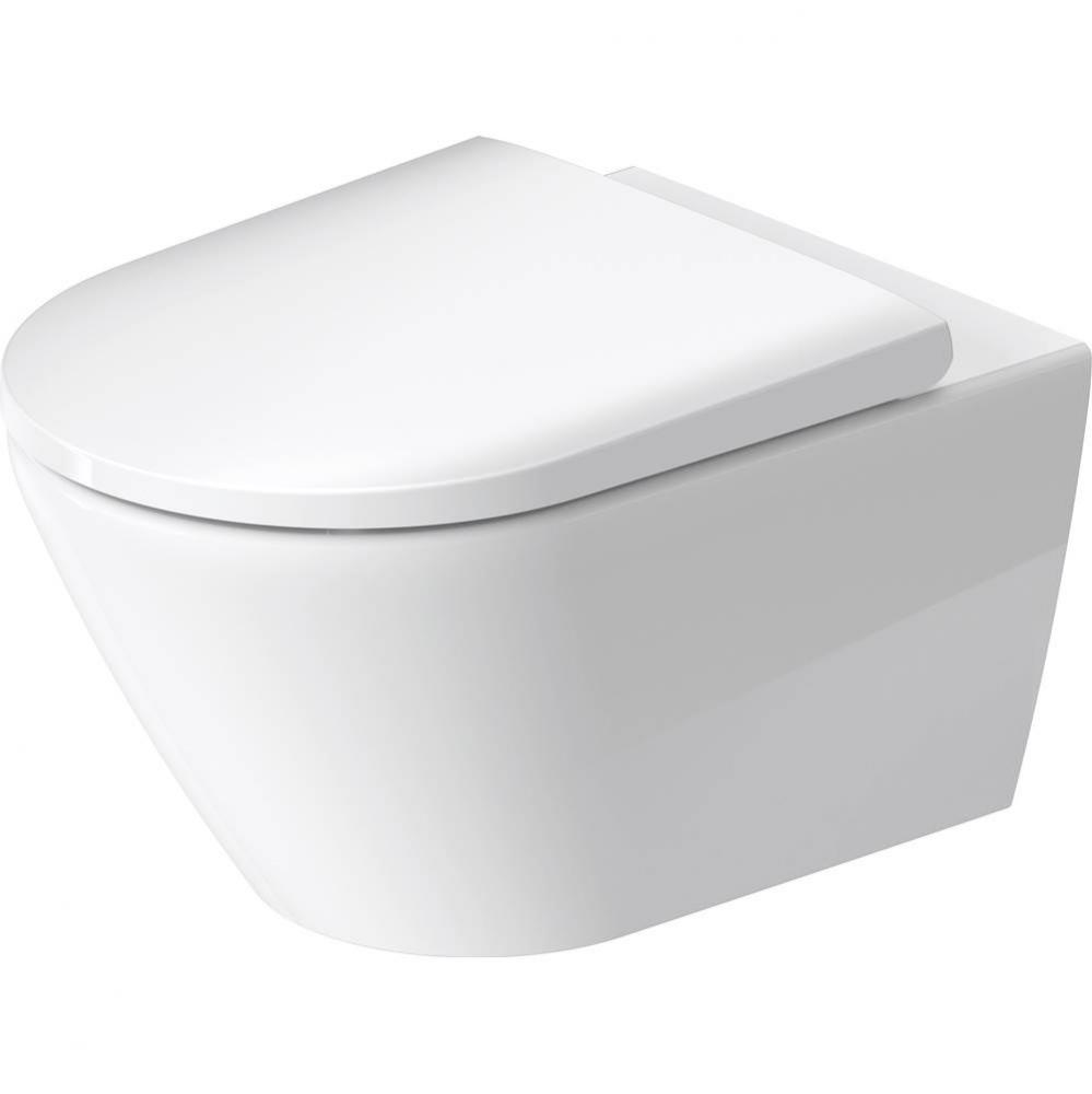 D-Neo Wall-Mounted Toilet White with WonderGliss