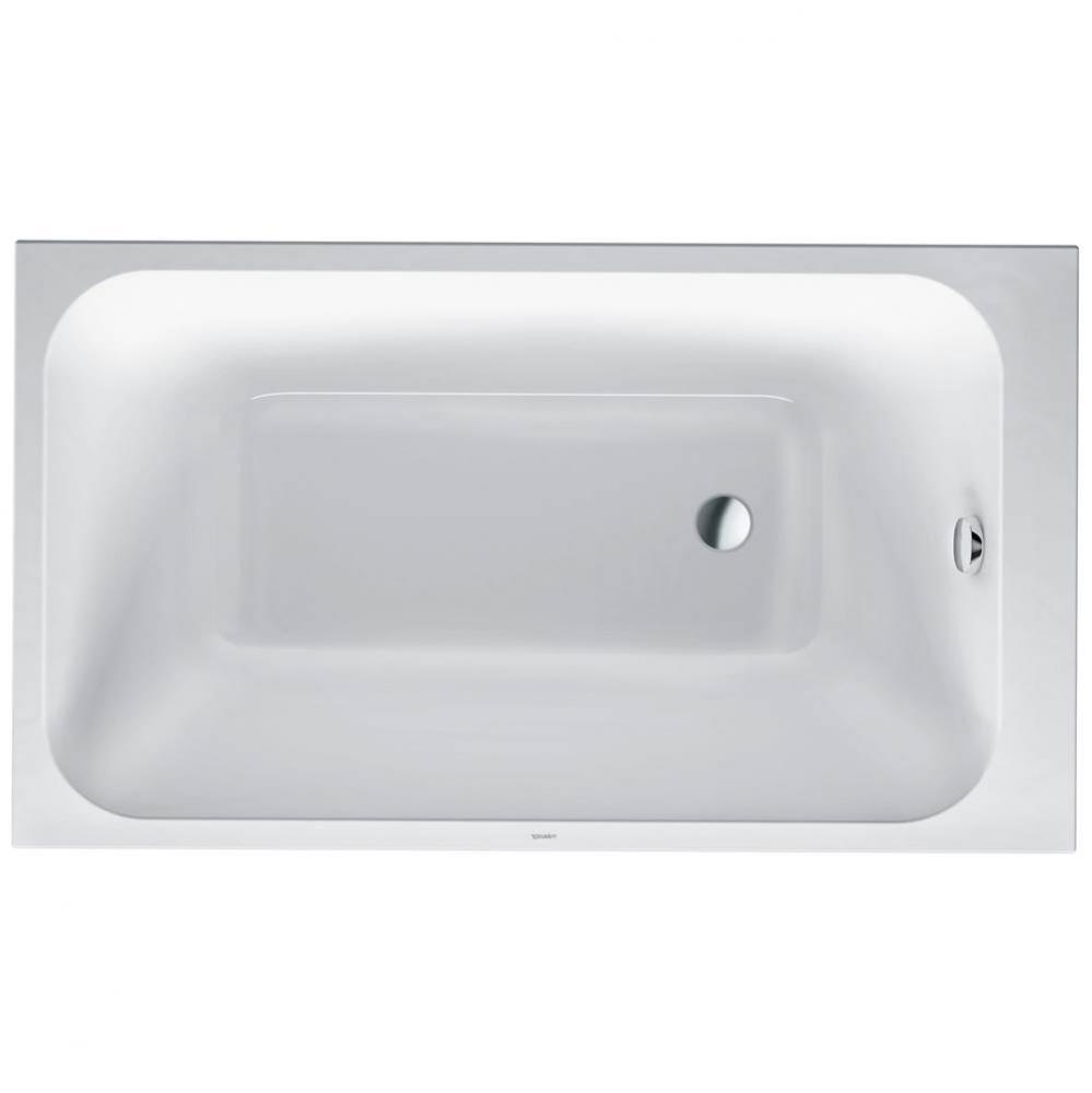 DuraStyle Drop-In Bathtub White