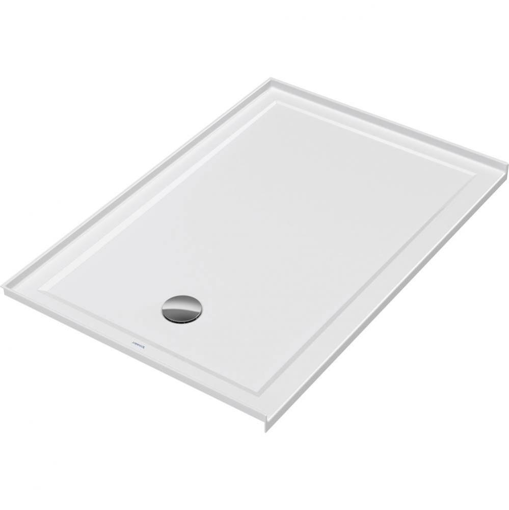 Duravit Architec 54'' x 36'' Rectangular Acrylic Single Threshold Shower Base